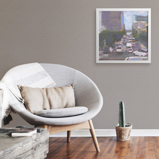 San Diego Morning Commute Framed Print