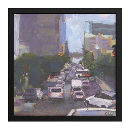 San Diego Morning Commute Framed Print