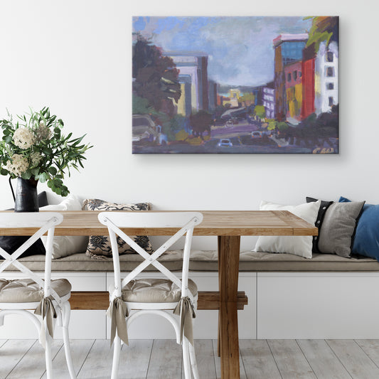 Streets of San Diego Canvas