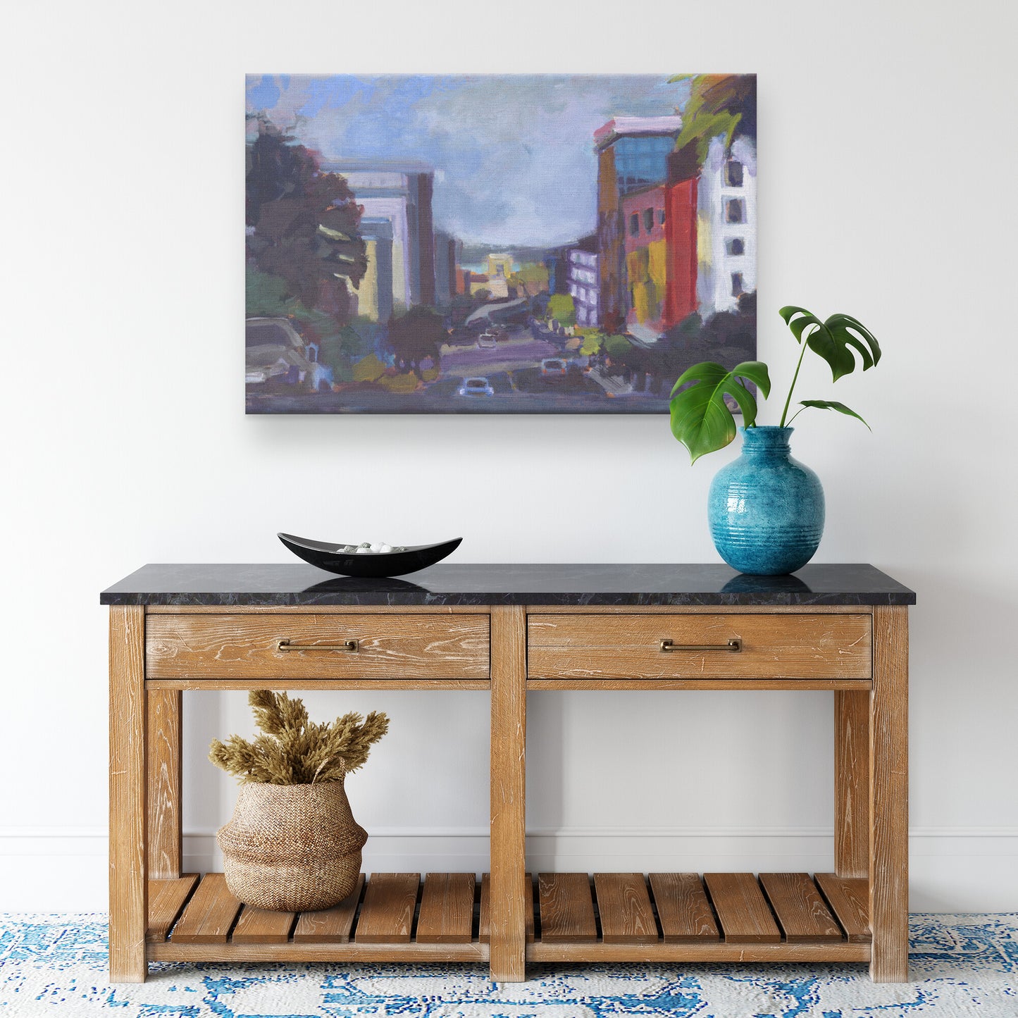 Streets of San Diego Canvas