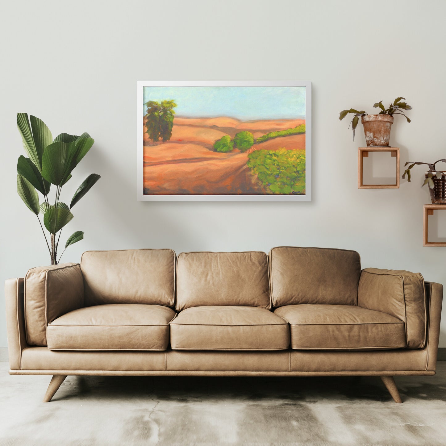 Grape Vine-Framed Print