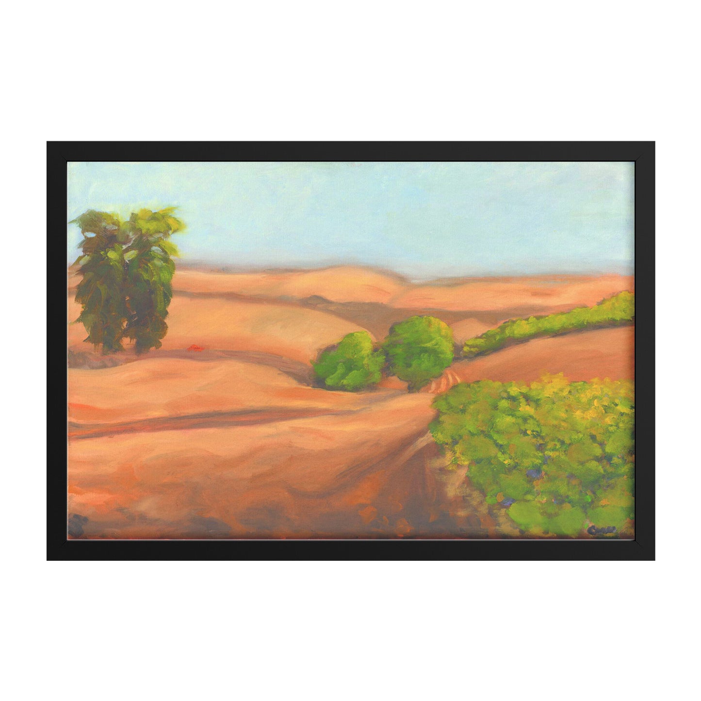 Grape Vine-Framed Print