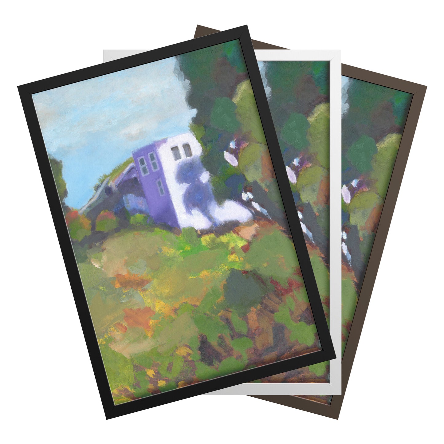 Home in the Clouds - Framed Print