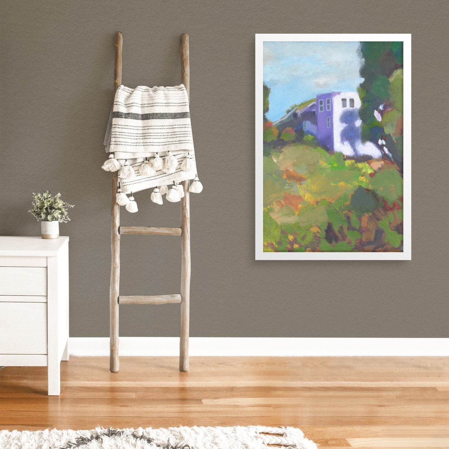 Home in the Clouds - Framed Print