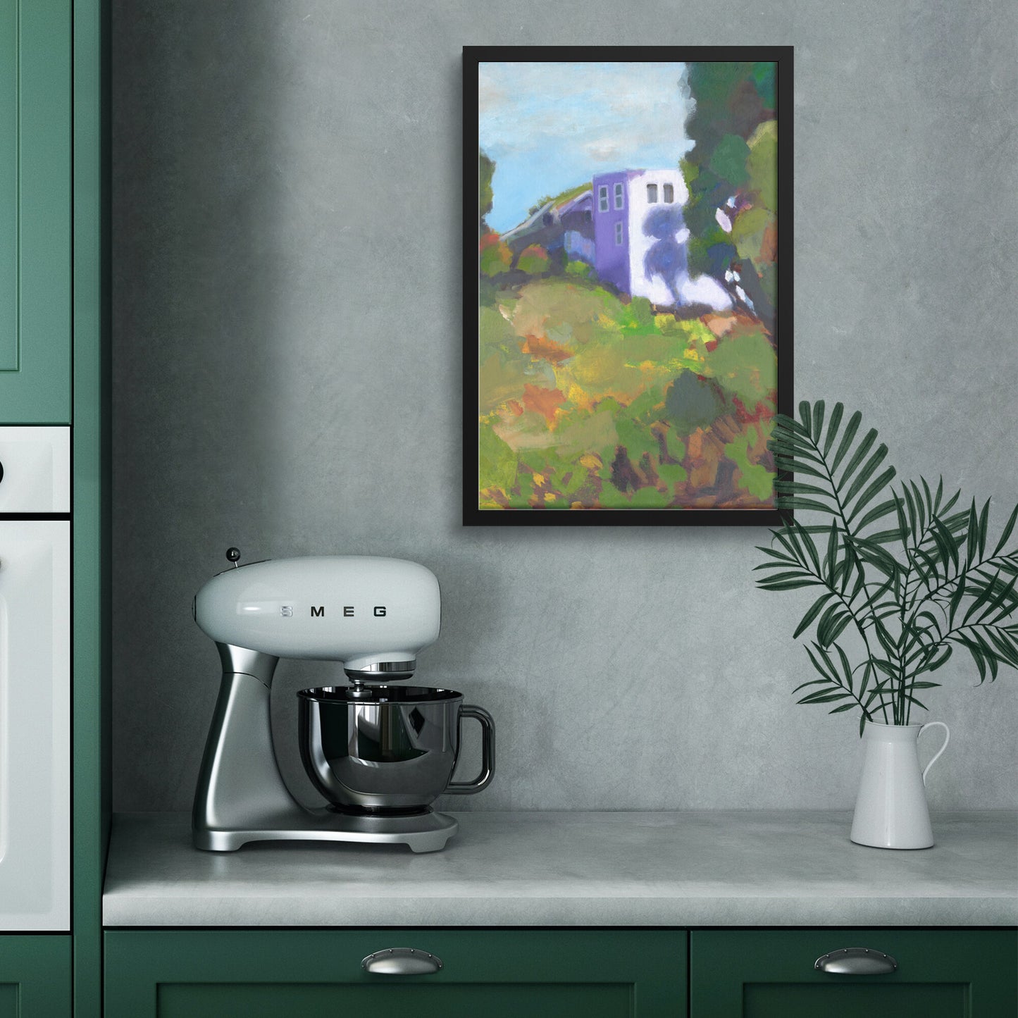 Home in the Clouds - Framed Print