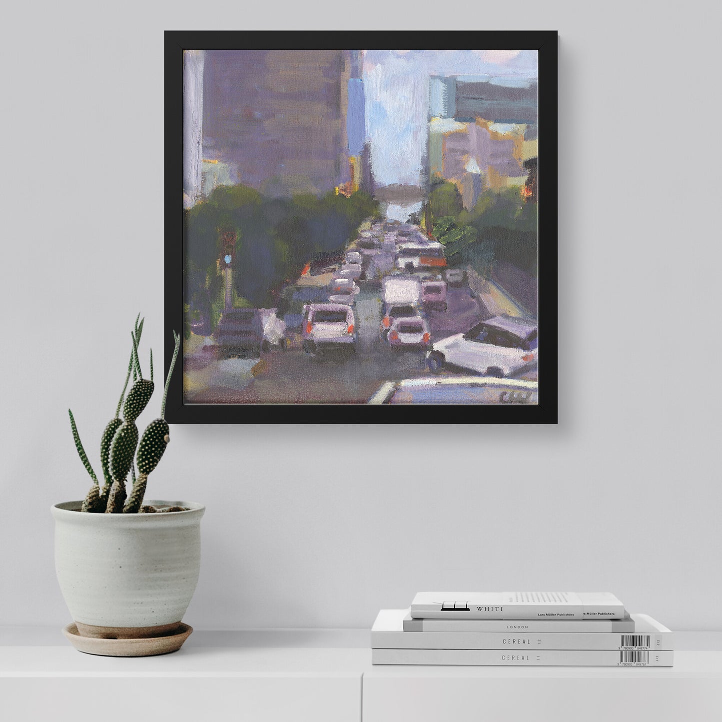 San Diego Morning Commute Framed Print